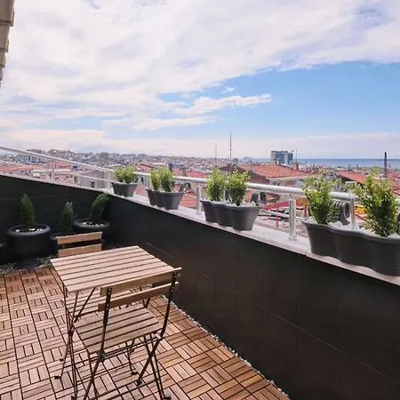 Refined 2br With Terrace And Bosphorus View Apartmán Istanbulská provincie